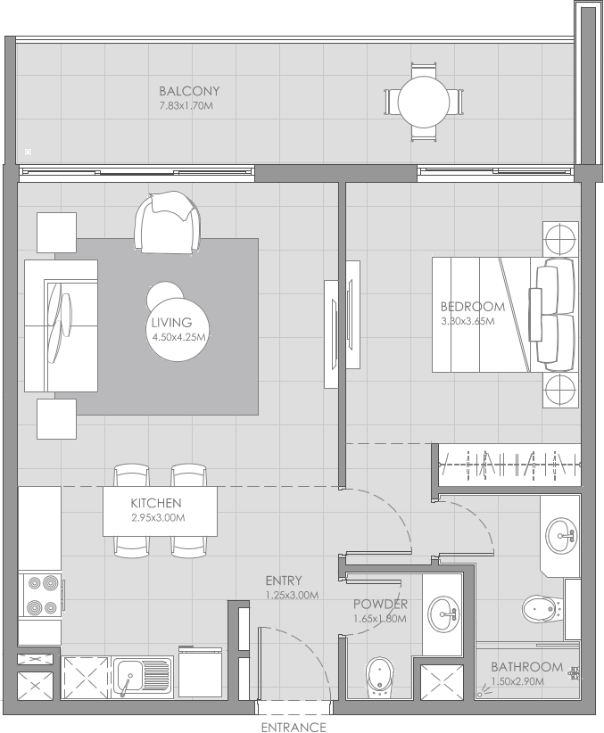 apartment 1B-2